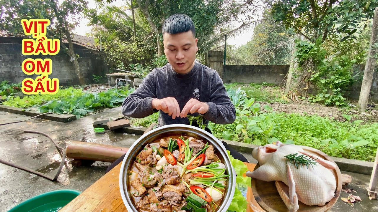 VỊT OM SẤU KHOAI SỌ NƯỚC DỪA - MÓN NGON DỄ NẤU TẠI NHÀ CÙNG ANH EM THƯỞNG THỨC / CƠM QUÊ TV 