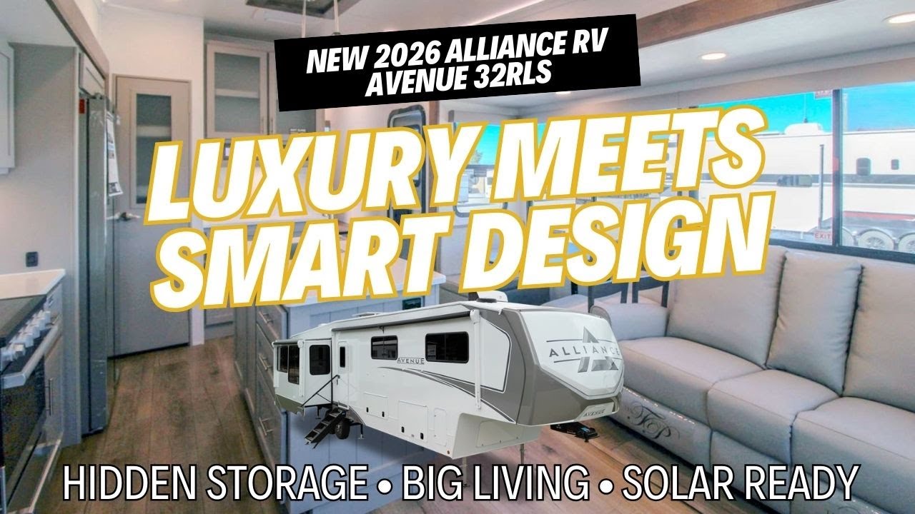 John Swails Walkthrough | New 2026 Alliance RV Avenue 32RLS Fifth Wheel