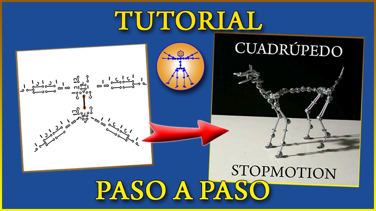 Como Hacer Armadura Articulada de Perro para STOP MOTION con Alambre / Anger Leon
