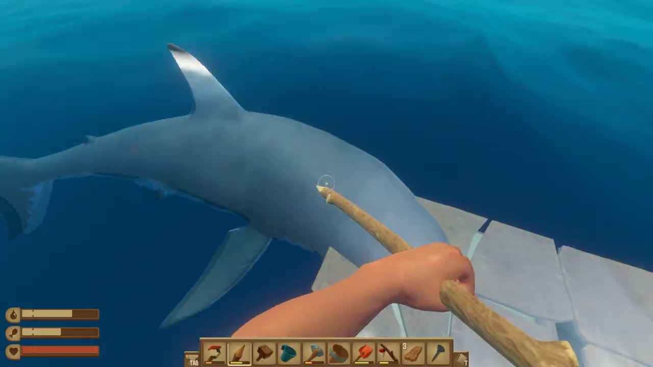 Raft #9 | Erste große Insel 🌴 Sand & Lehm sammeln