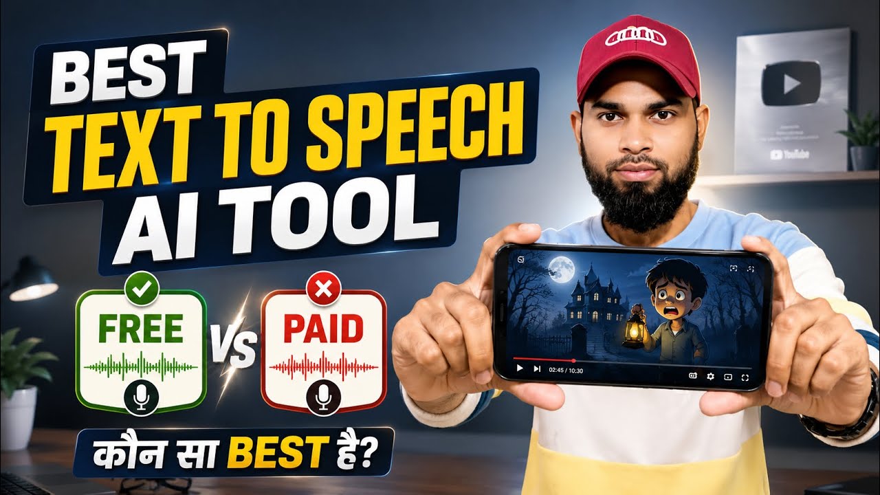 ✅Free VS Paid Text to Speech Best FREE AI Voice Generator 2026 |