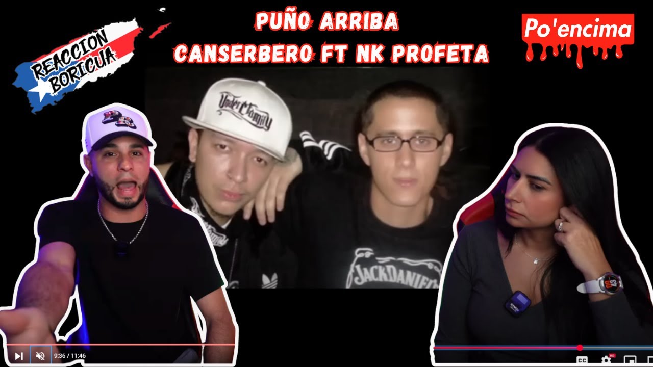 Canserbero Puño Arriba con NK Profeta (reaccion)
