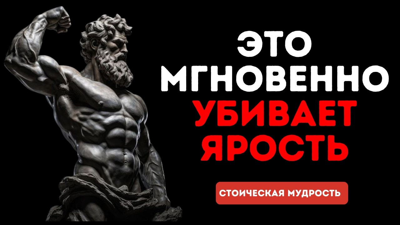 Убей свой гнев, прежде чем он тебя убьет | Стоическое самосовершенствование