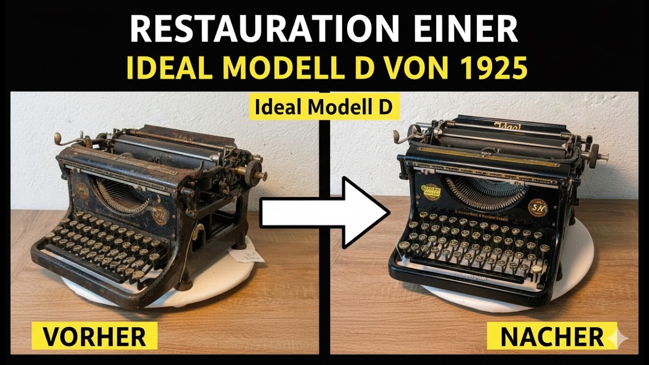 Restauration einer Ideal Modell D von 1925