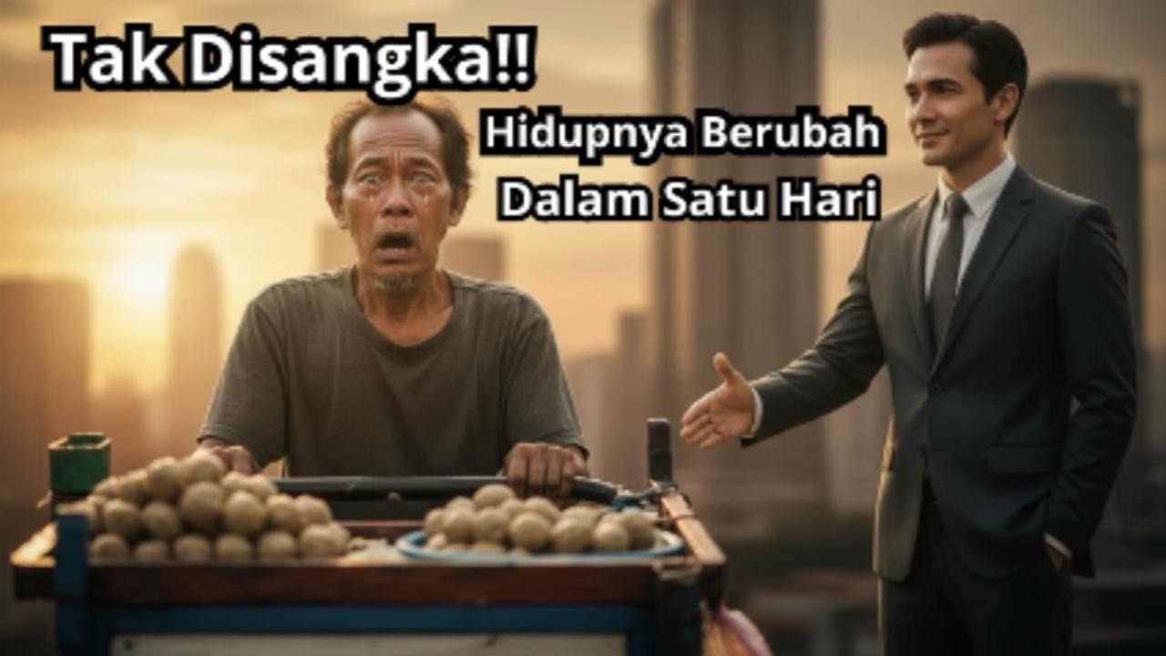 Tak Disangka! Tukang Bakso yang Diremehkan, Hidupnya Berubah Dalam Satu Hari
