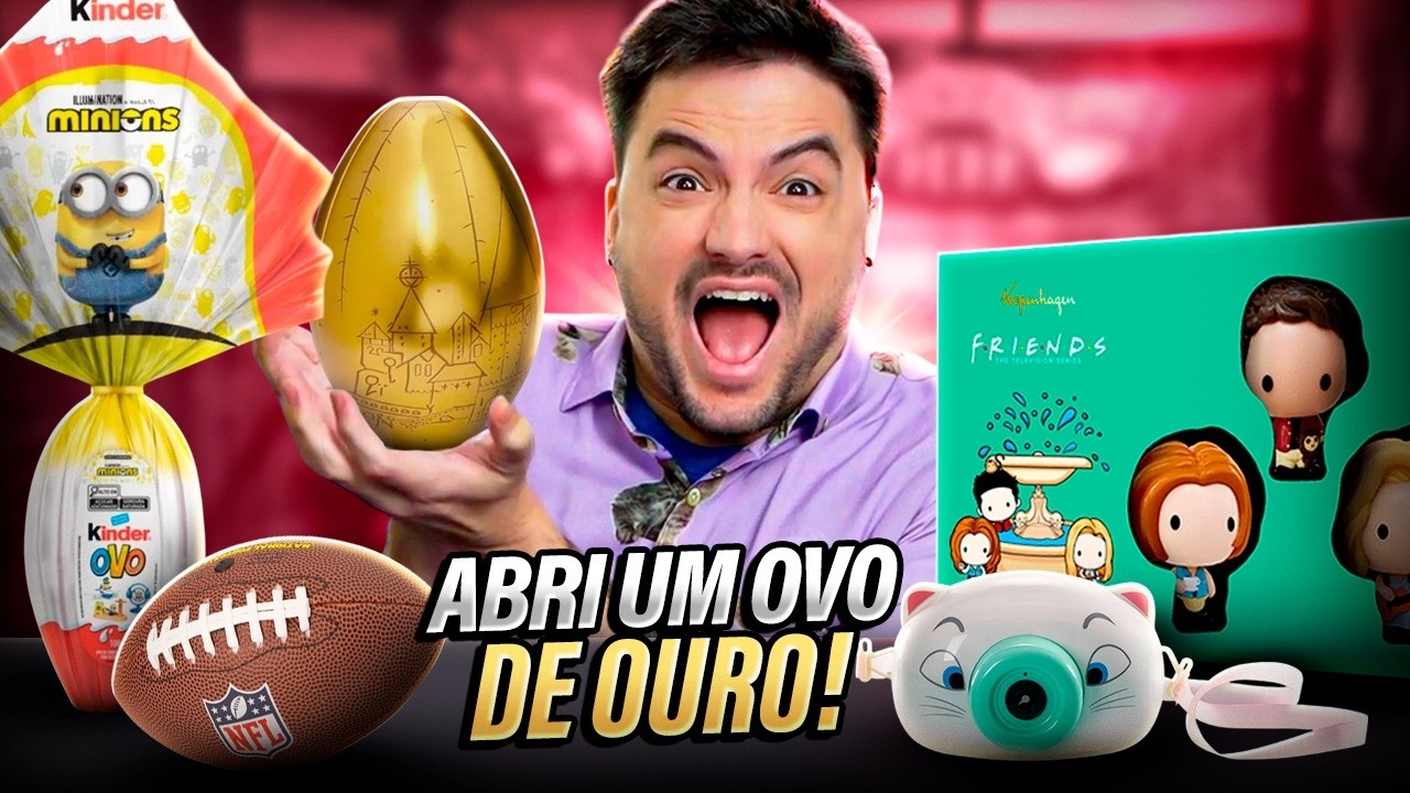 ABRINDO OVOS DE PÁSCOA ESPECIAIS!