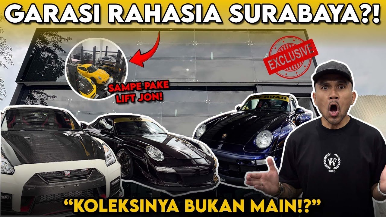 GELEDAH GARASI PENGEPUL RWB DI SURABAYA‼️&nbsp;KOLEKSINYA SEREM BANGET JON⁉️