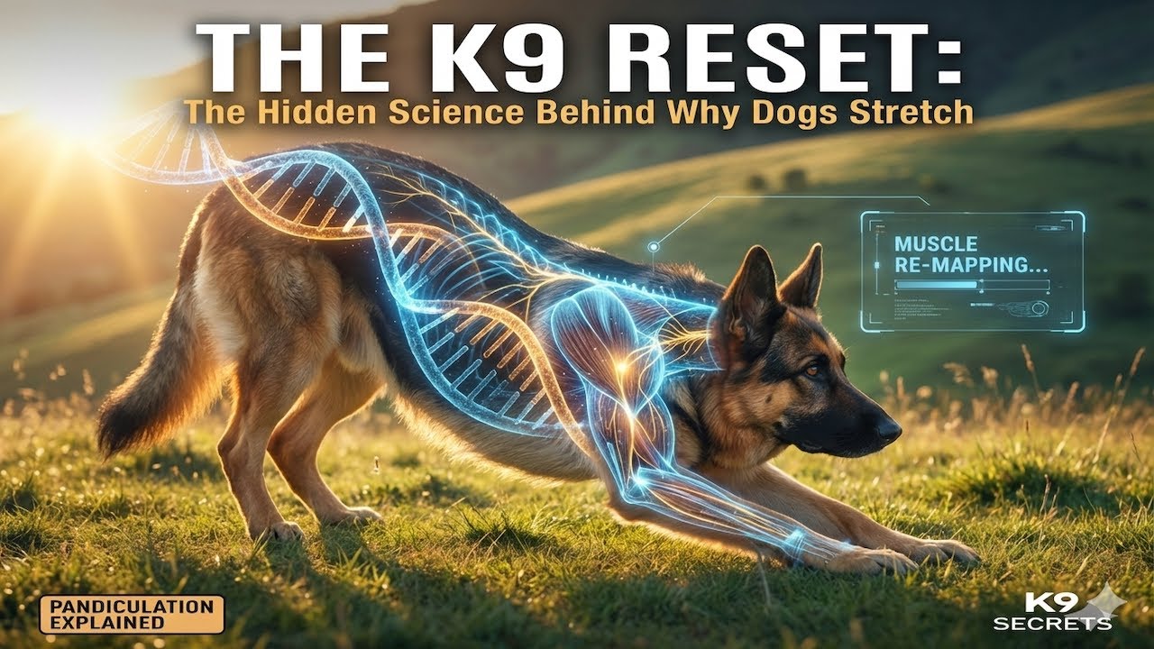 The K9 Reset: The Hidden Science Behind Why Dogs Stretch