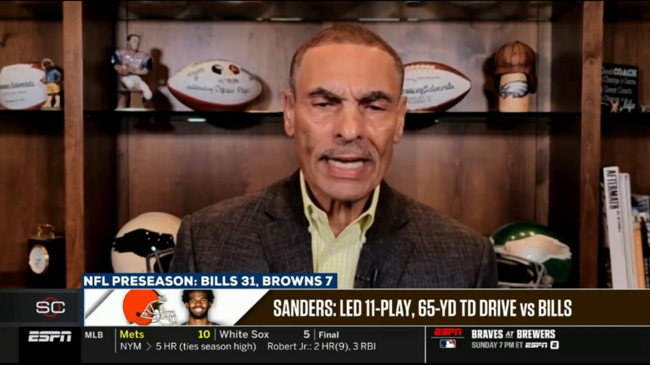 Shedeur Sanders has LEFT NO DOUBT: He&rsquo;s Browns&rsquo; QB1 &ndash; Herm Edwards on Shedeur's performance vs Bills