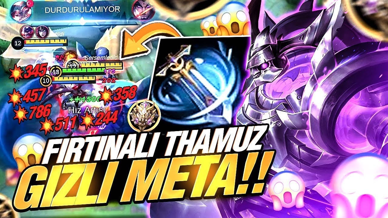 TANKI BİLE SANIYESINDE ERİTEN META KATİLİ THAMUZ!! BU HASARA ÇOK ŞAŞIRACAKSINIZ!! | Salvatore MLBB