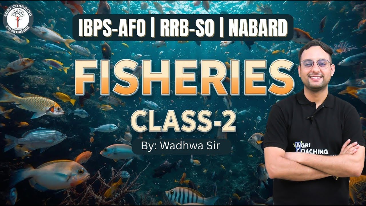 Live Fisheries Class-2 | AFO, NABARD, RRB SO & More | With Wadhwa Sir