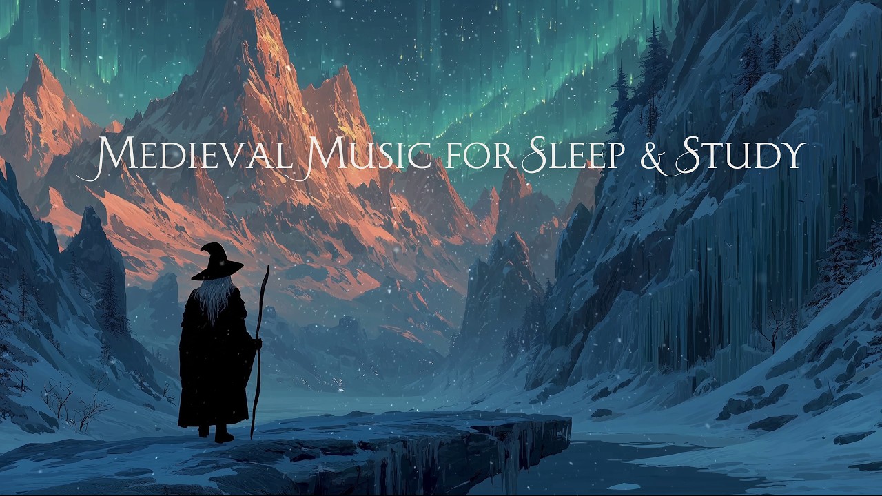 Medieval Fantasy Music for Sleep & Study | Gandalf in the Frozen Mountains