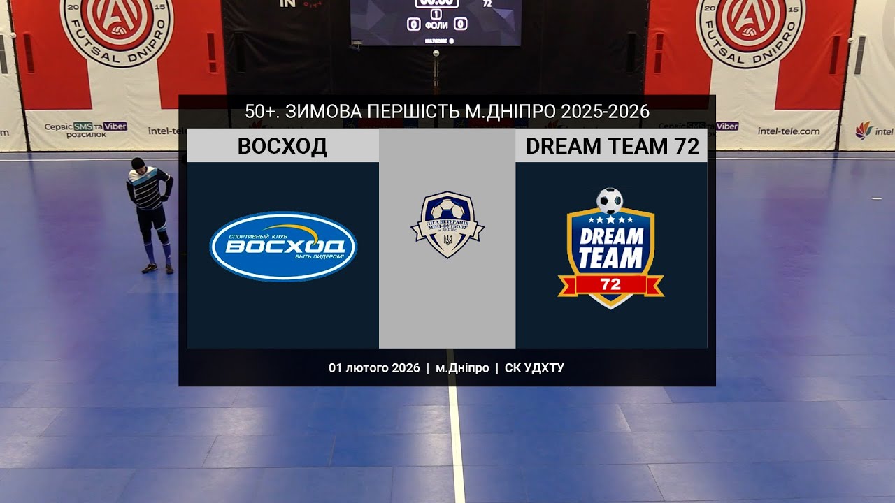 HIGHLIGHTS. 50+. Восход — Dream Team 72. 01-02-2026