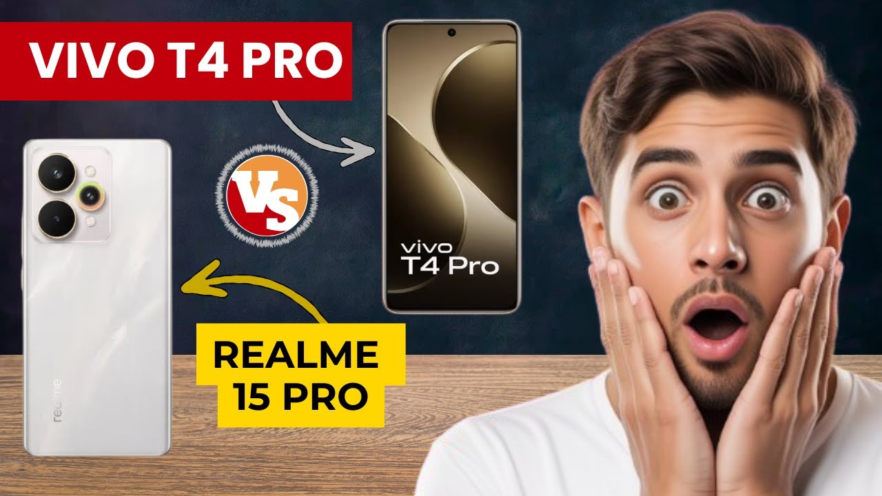 Vivo T4 Pro 5G vs Realme 15 Pro 5G | Mobile Comparison | Smart Tech With Sam