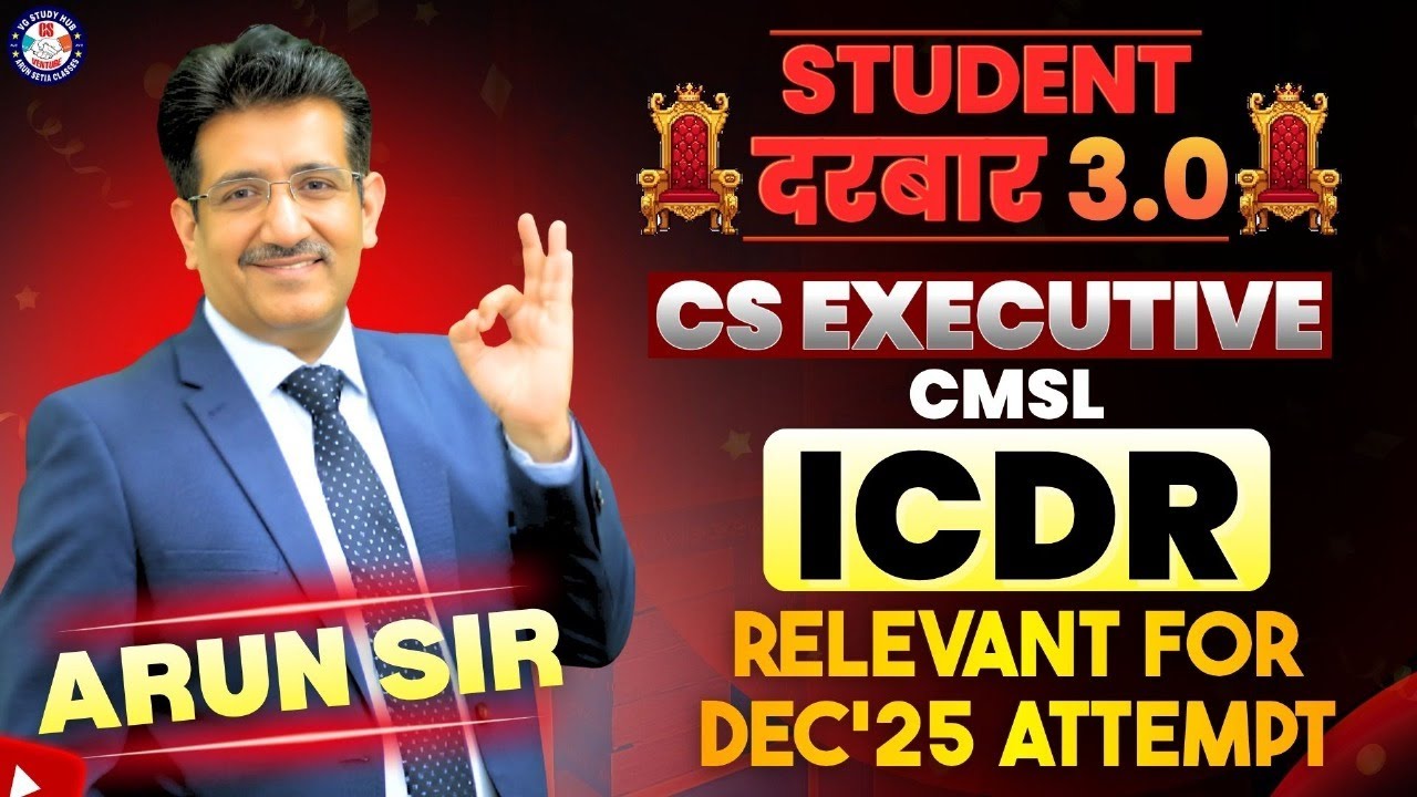 CS EXECUTIVE CMSL ICDR CLASS 3 |  RELEVANT DEC 25