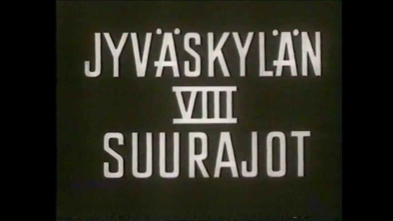 Jyväskylän VIII Suurajot 1958