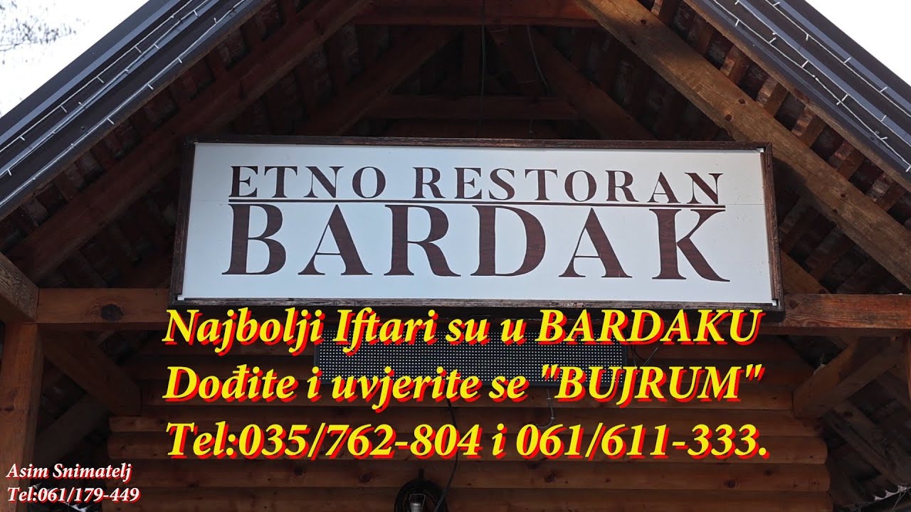 Postači došli na Iftar gdje su najbolji Iftari u Restoranu BARDAK 04-03-2025 aAsim Snimatelj