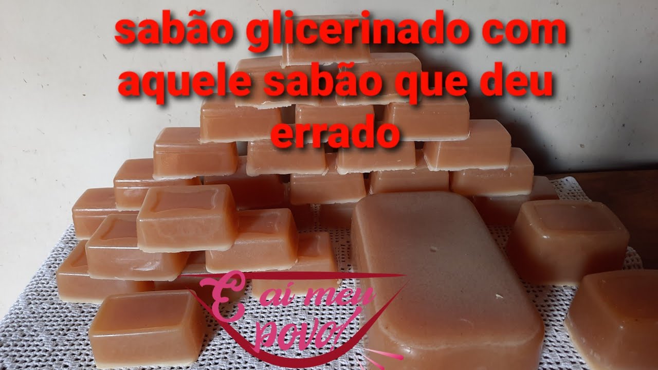 como consertar o sabão que deu errado