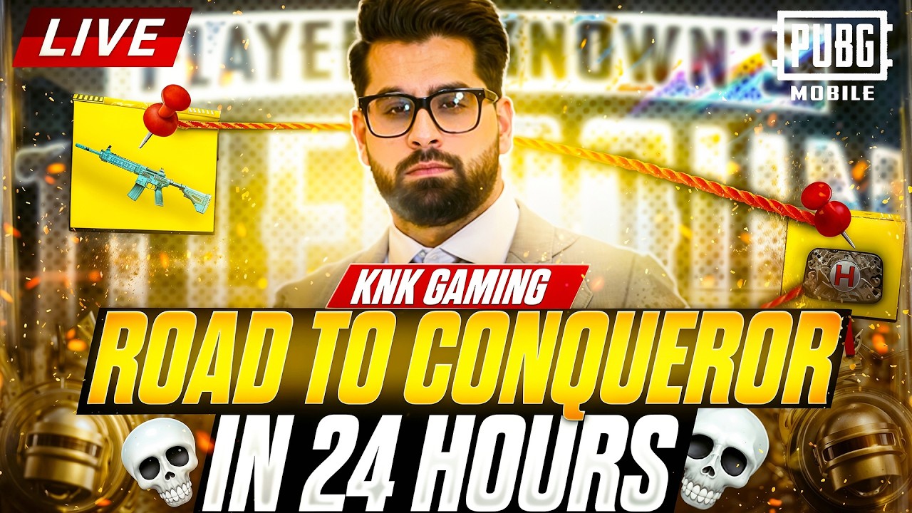 🔴Live🔴pubg update 4.3 road t0 conqueror in 48 hours lesss go