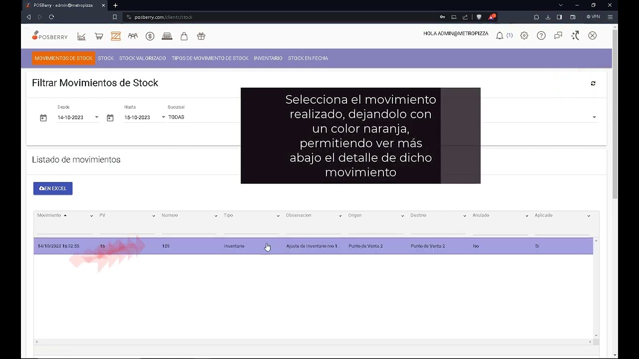 Como realizar un Ajuste de Inventario Web