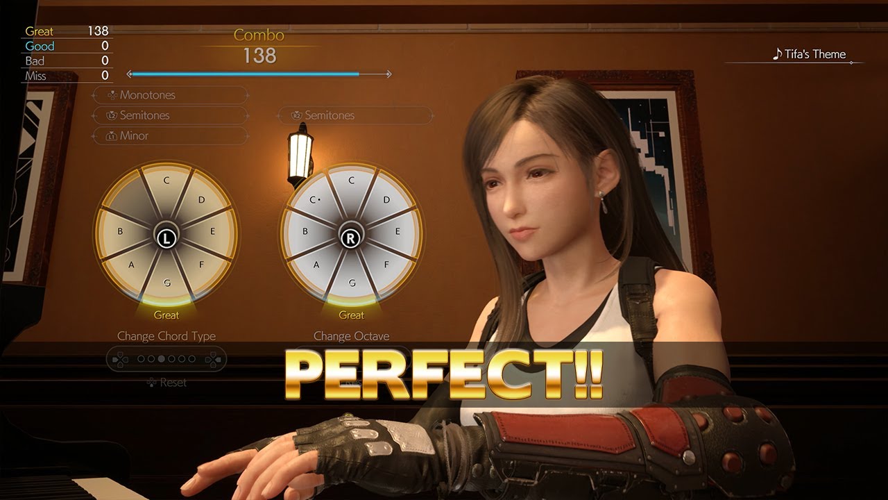 Tifa's Perfect Piano Performance - Tifa's Theme | FF7 Rebirth