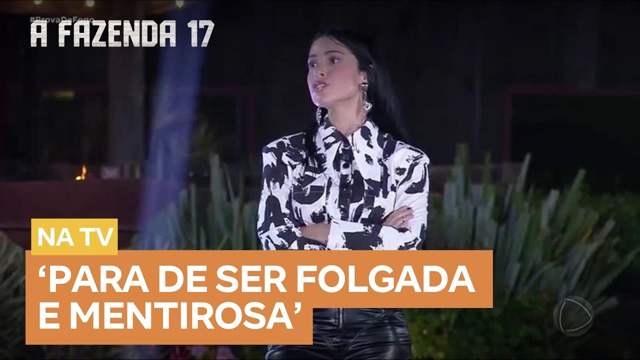 Rayane chama Saory de mentirosa no Ferra Peão | A Fazenda 17