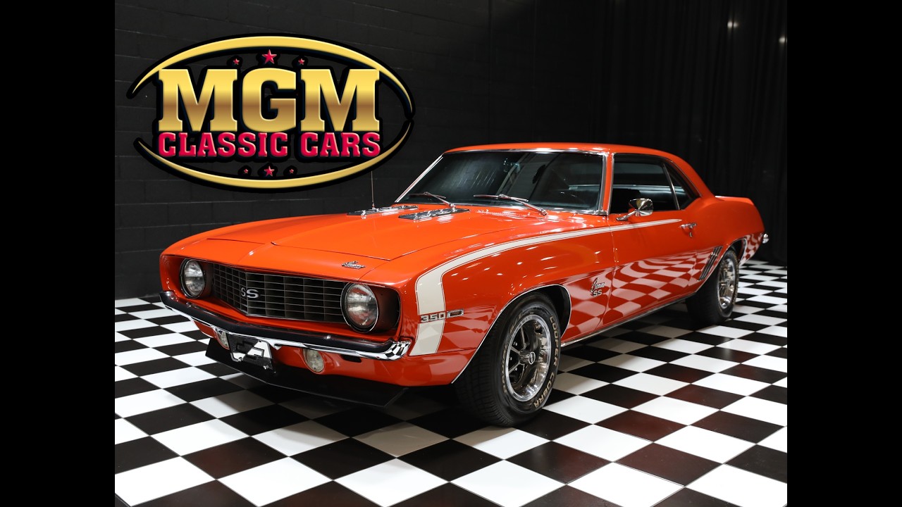 1969 Chevrolet Camaro HUGGER ORANGE - For Sale