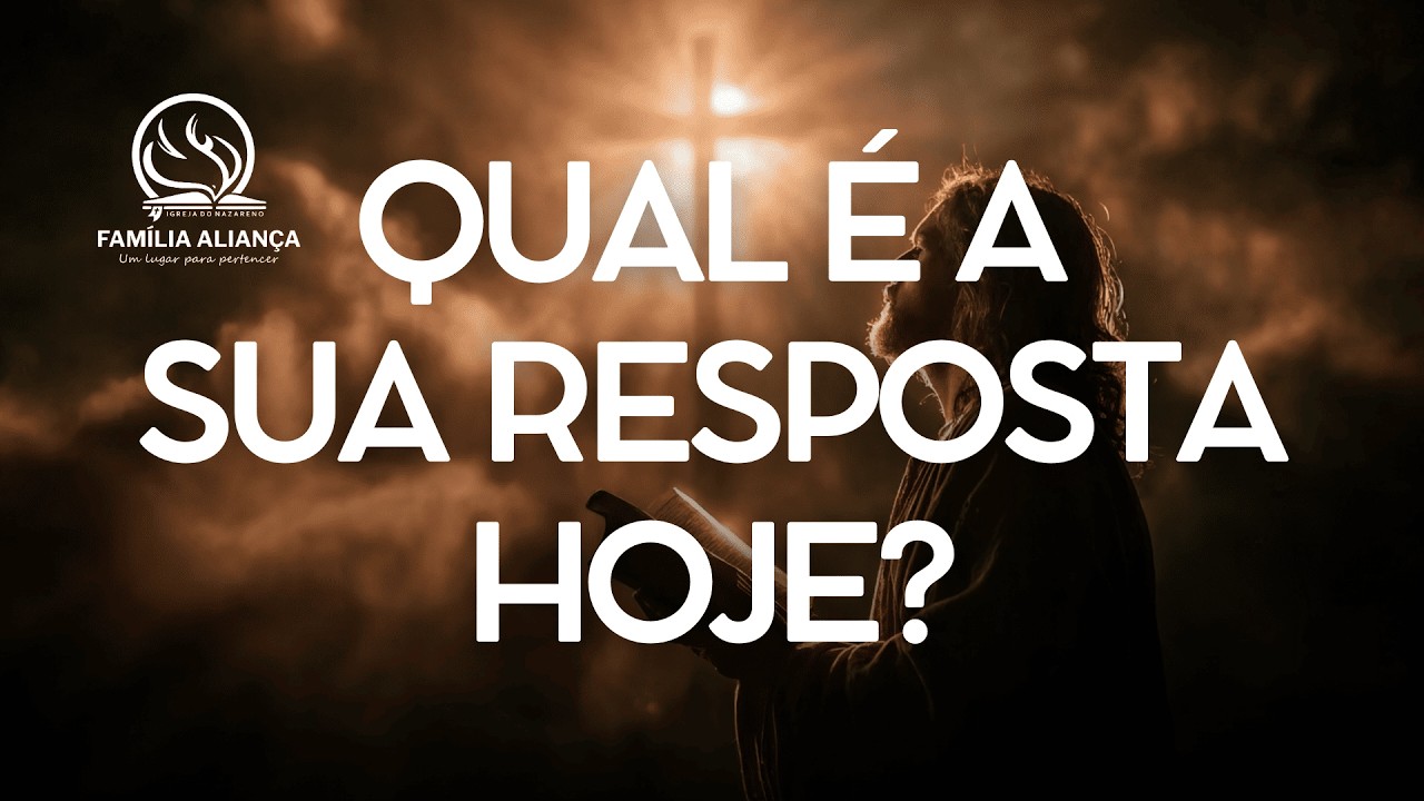DIANTE DE JESUS, QUAL É A SUA RESPOSTA HOJE? - Pr. Fernando Mello - Pregação - 12.02.26