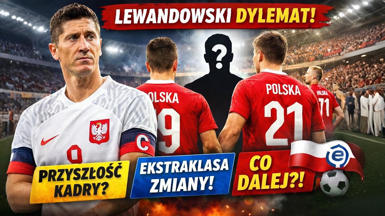 Lewandowski i Przyszłość Reprezentacji Polski 🇵🇱 Co Dalej z Kadrą? Ekstraklasa w Zmianach!