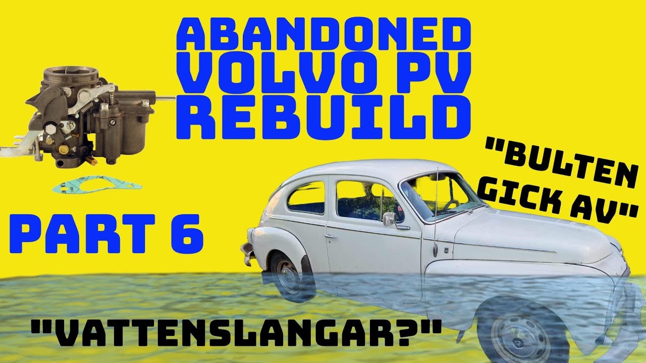 Barn find, Volvo PV, 1965, Restoration, part 6