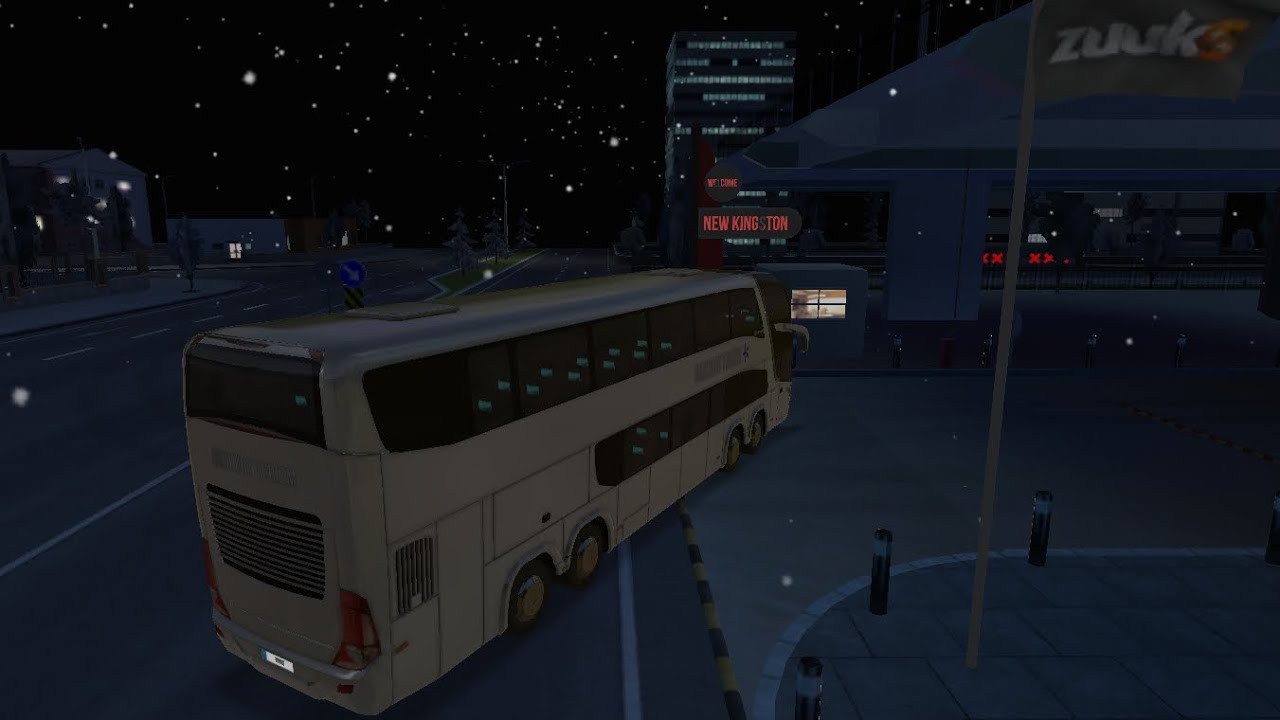 Bus simulator ultimate dünyanın en kısa seferi 🇯🇲 Jamaika'da Kingston'dan New kingston'a gittim