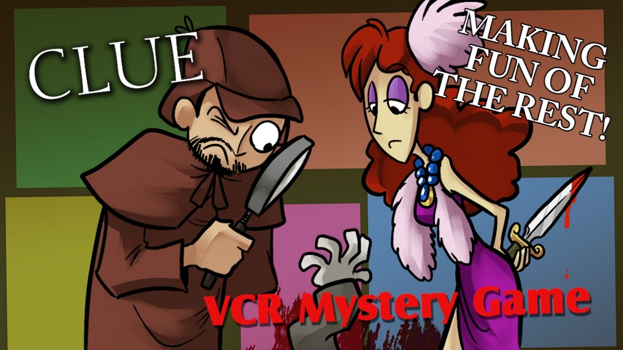 Clue VCR Mystery Game: Riffing