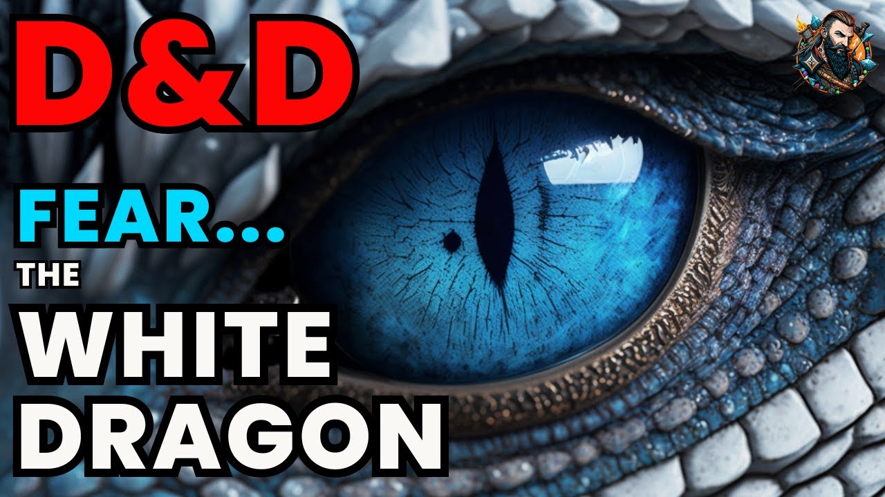 D&D Lore: White Dragon - Story of the Icy Hunter of Dungeons and Dragons