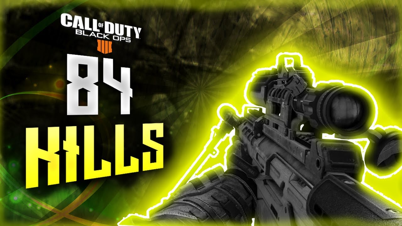 Dropped 84 KILLS w  The PALADIN in BO4 Snipers Mosh Pit!