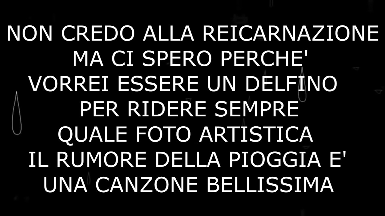 Gionnyscandal - PIOGGIA - [TESTO]