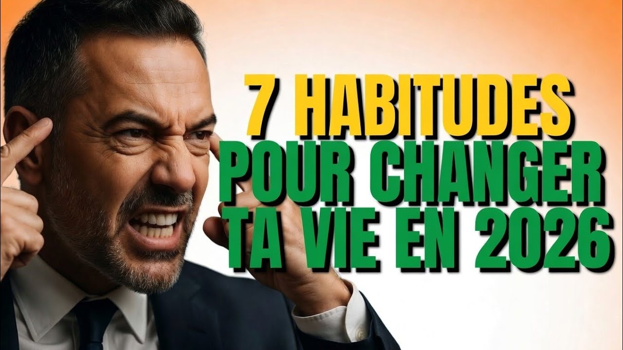 CES 7 HABITUDES VONT CHANGER TA VIE – Deviens INARRÊTABLE dès aujourd’hui