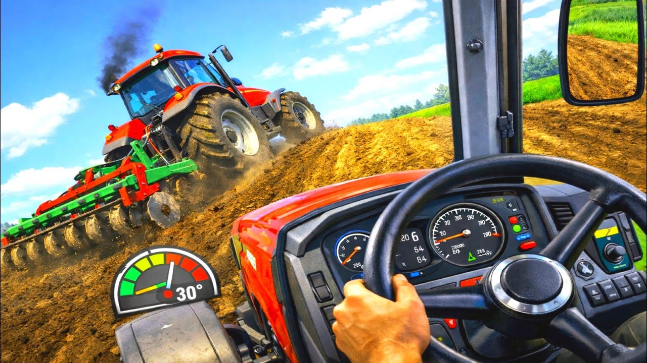 Modern Tractor Farming Driving Simulator 3D | New Tractor Games | Android Gameplay