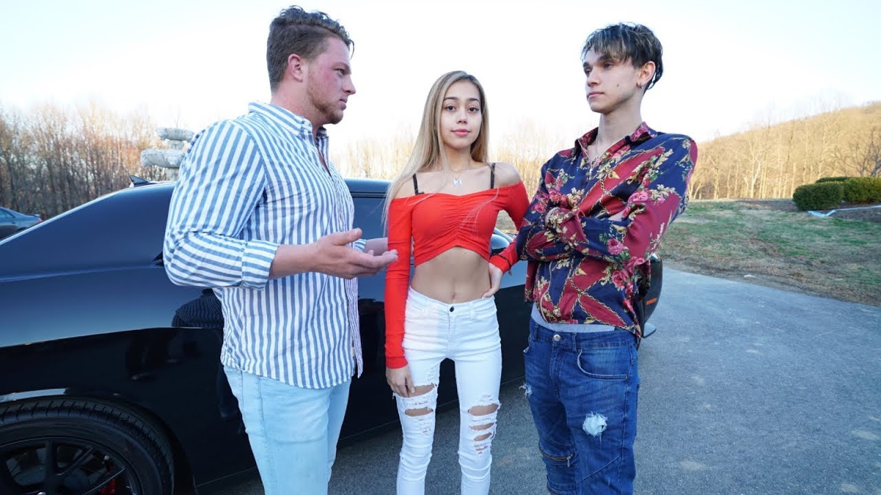 I MEET my GIRLFRIENDS Ex BOYFRIEND! (bad idea)