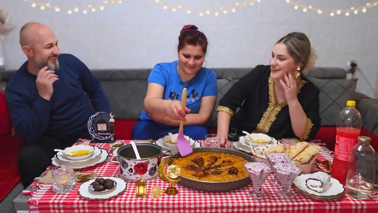 19.dan iftara🌙 Mama sprema rižu najukusniju- morate probati i voćni jogurt😍