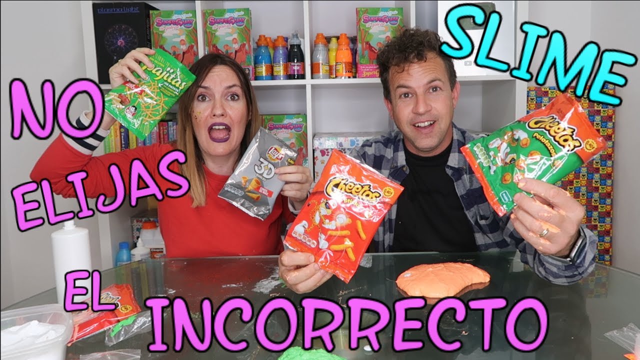 NO ELIJAS LA INCORRECTA / No Elijas la bolsa de papas incorrecta / NO TE ABURRAS SLIME!