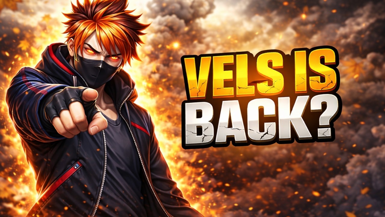 🔴 LIVE 🔥 VELSPLAYZ IS BACK! | Free Fire Tamil Gameplay | Road to 5K