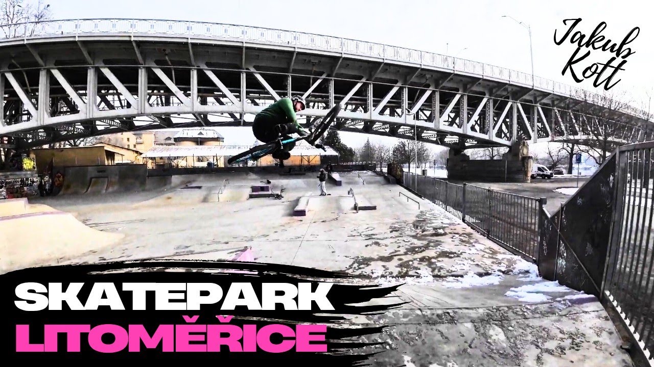 Skatepark Litoměřice | Industriální sídlo @radek.bmx,  který mě pozval k sobě pod most 🙀