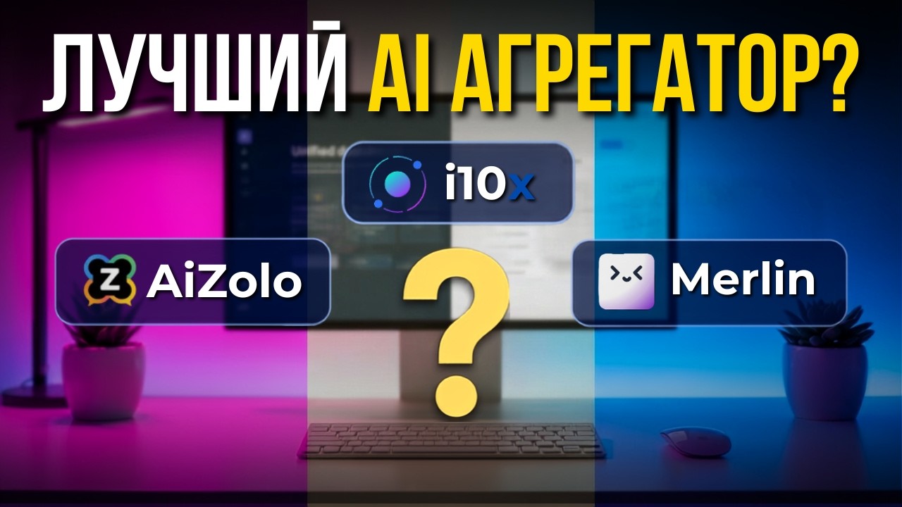 AiZolo vs Merlin vs i10X: Какой AI агрегатор выбрать?