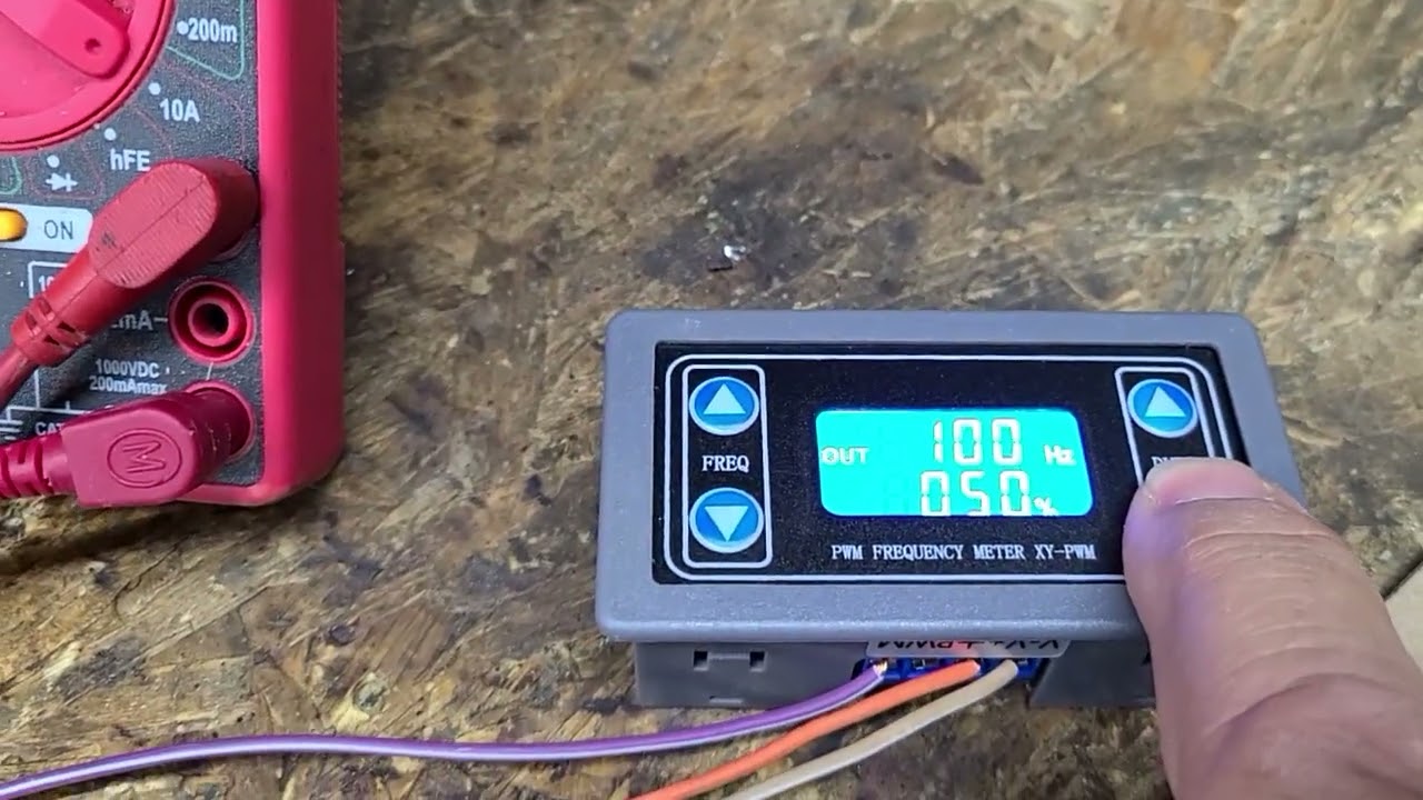 $22 Volvo brushless PWM fan Current AMP test Part 5