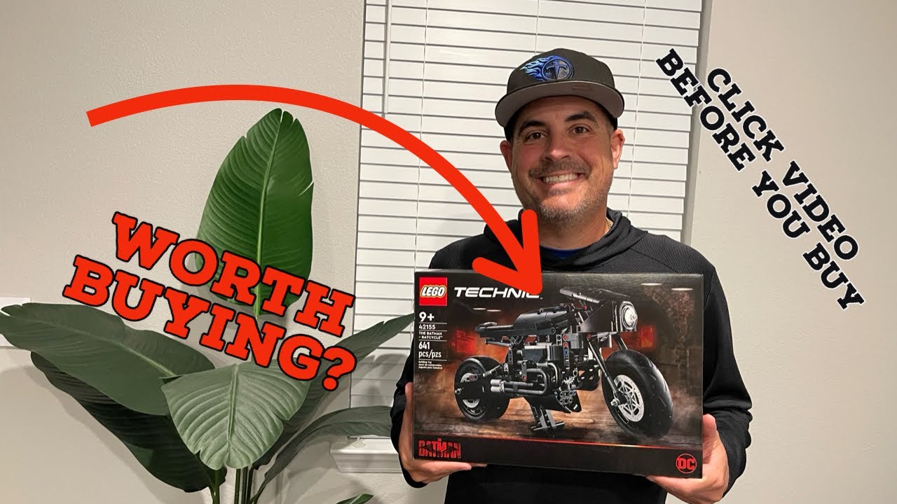 LEGO Technic The Batman &ndash; BATCYCLE Set 42155- Review by a Lego Master
