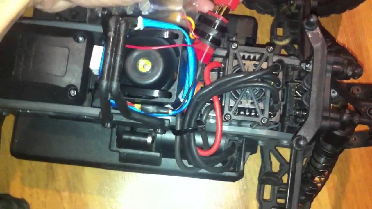 Savage xs with cappack and brushless fan