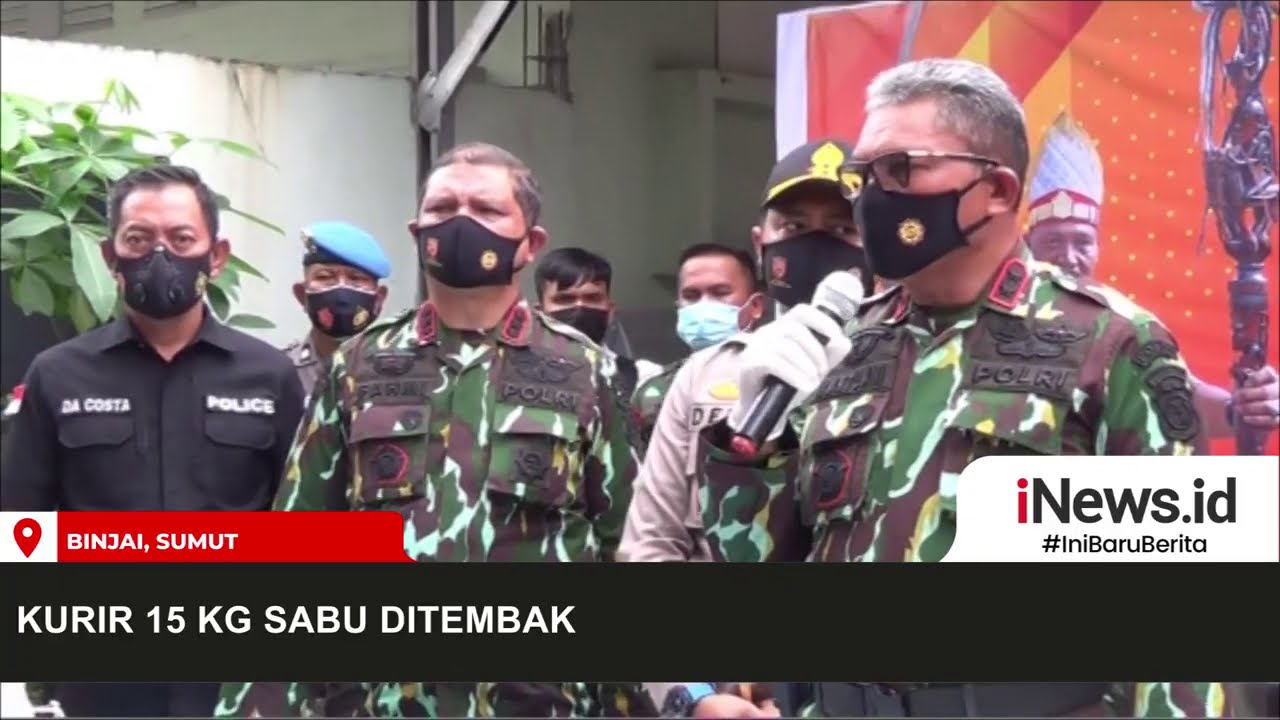 Polisi Tembak Mati Dua Kurir Sabu 15 Kg di Labuhanbatu