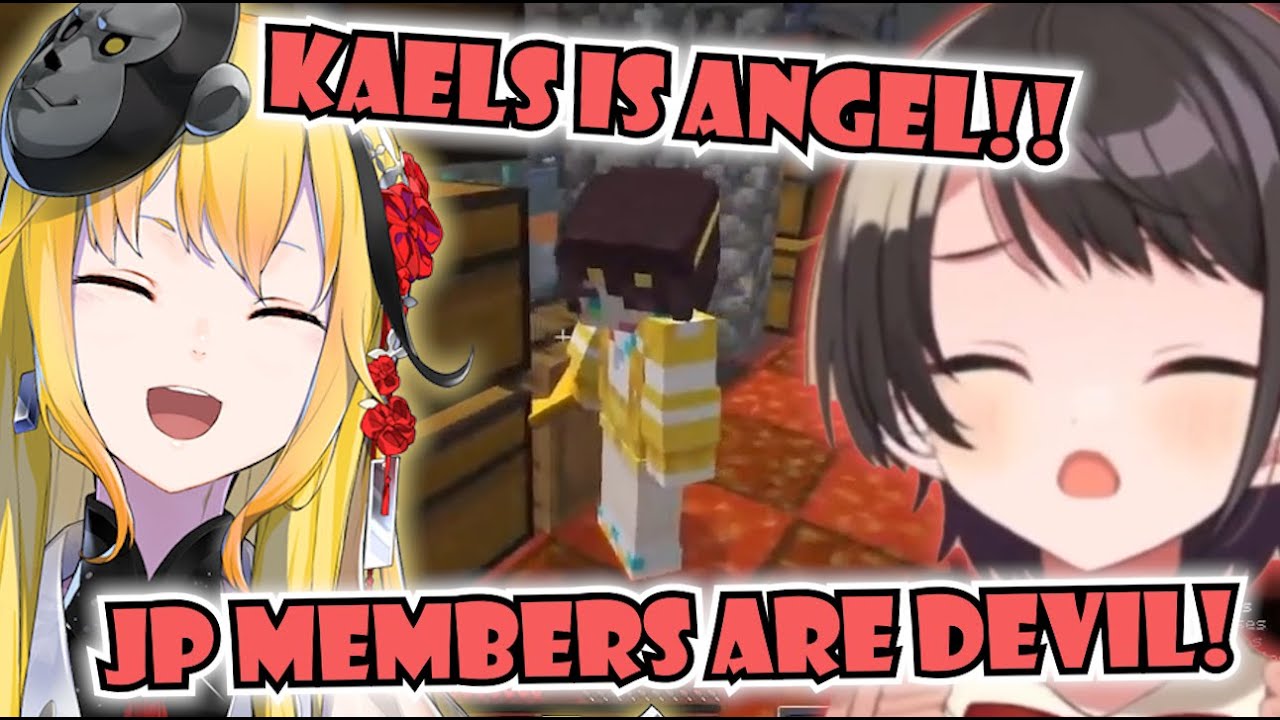 Subaru Encounter Kaela's Angel Act & Warned Her About The Evil JP's Members 【Hololive | Minecraft】