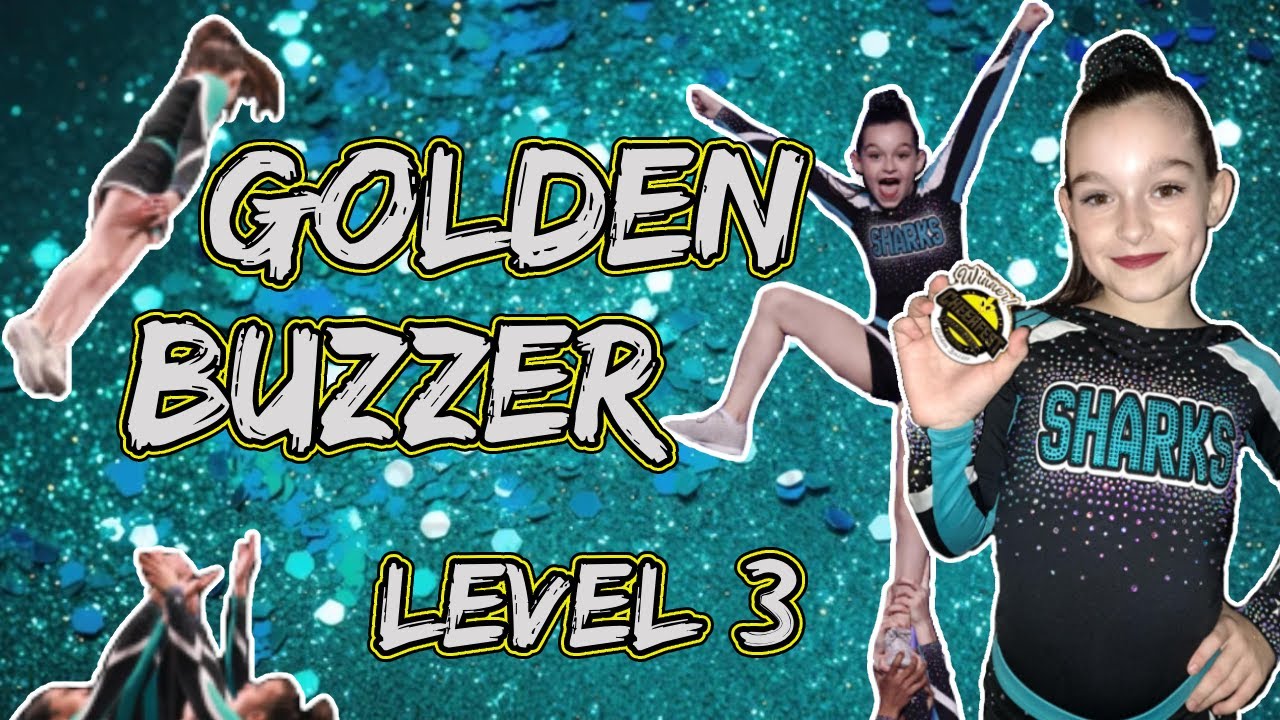 Golden Buzzer - Cheer Sport Sharks Laval - Night Sharks U16 Level 3 - 2025