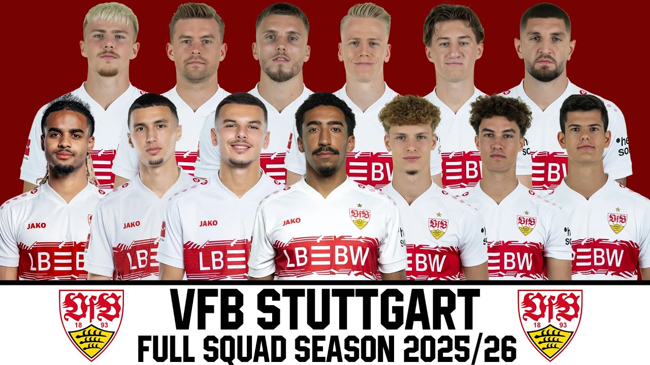 VfB Stuttgart Full Squad Season 2025/26 | Bundesliga 25/26 | UEFA Europa League 25/26